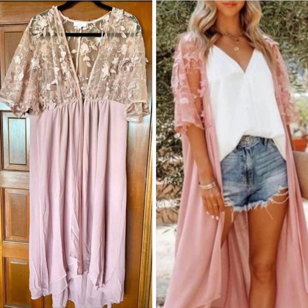 Aeom Twighlight Mauve kimono